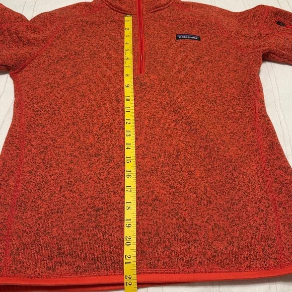 Patagonia Women's Better Sweater 1/4-Zip Fleece Pullover Size Medium EUC - Picture 5 of 7